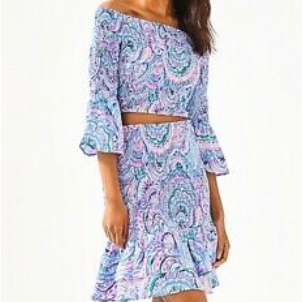 NWT Lilly Pulitzer Soren Set happy as a claim